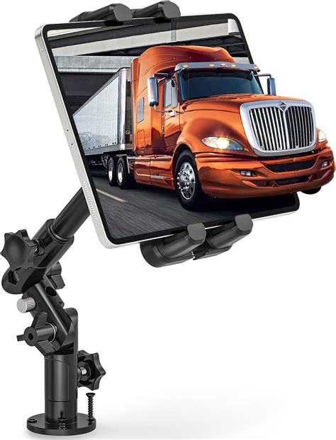 tablet mount for semi truck.